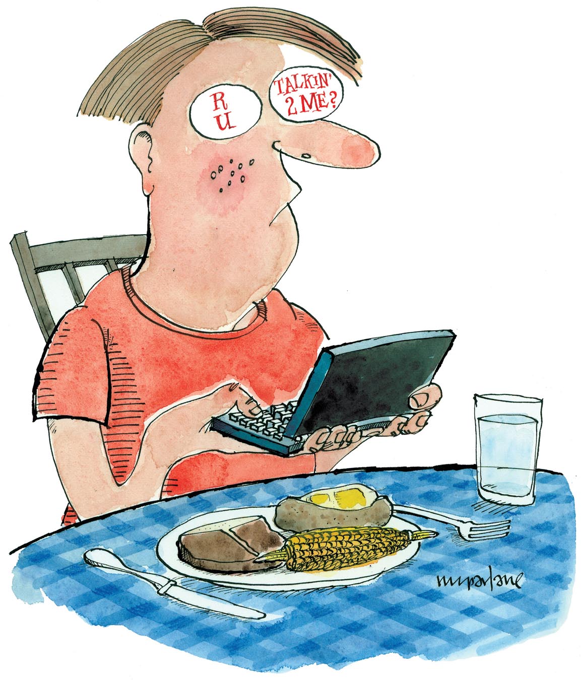 Texting Website Image